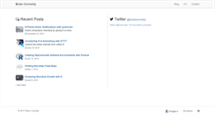 Desktop Screenshot of bconnelly.net